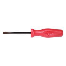 Mayhew Tools 045256273235 27323 Usa Slotted Screwdriver Red 1/4-inch X 4-inch