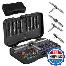 B0fxgm4fj7 Maymeloton 42 In 1 Magnetic Screwdriver Set Diy Ratchet Multi-bit Magneti