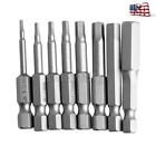 Mc.bd.058 Bestparts Hex Head Long Allen Bit Set Quick Connect Shank