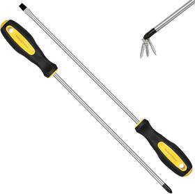 Mdvora 313016524515 2pcs Long Magnetic Screwdriver Set 12in Extra Phillips And Slotted Screwdr