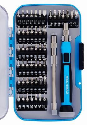 Mechmax 711106208028 51pc Magnetic Pentalobe Screwdriver Bits For Iphone Macbook Ps5 Xbox