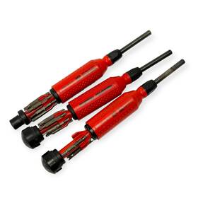 52b5504 Mega-pro 3 Pcs Megapro Tamperproof Multi Bit Screwdriver Security Torx Hex Spanners