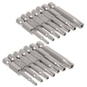 Mesee 788703721650 5 Point Security Star Torx Screwdriver Bits Set 14pcs One Size