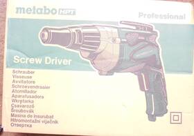 W8vb2 Metabo 717709022171 Hpt Professional Screw Driver Gun In Box