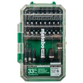 115745m Metabo Hpt 754005016183 33-piece Set Impact Driver Bit