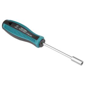 Metallixity 636939734053 3.5mm Non-magnetic Tip Six Point Hex Nut Driver With 3 Inch Round Shaft