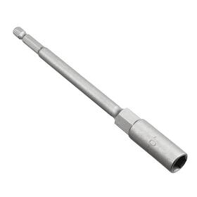 Metallixity 639664661809 1/4 Inch Quick Change Shank 10mm Non-magnetic Hex Nut Socket Driver 150mm Length