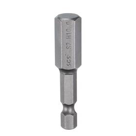 Metallixity 693974328500 H10.0 Hex Head Drill Bit Wrench 10mm Flat Tip 1/4 Inch Shank 50mm Long For Repairing