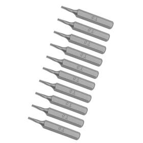 Metallixity 734301644969 10pcs Torx Bit 1.1 Inch X H5/32 T5 Hex Shank Screw Driver Batch Head