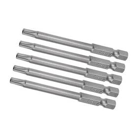 Metallixity 734301645973 5pcs Torx Screwdriver Bit 3 Inch X H1/4 T25 Magnetic For Power Tool Use