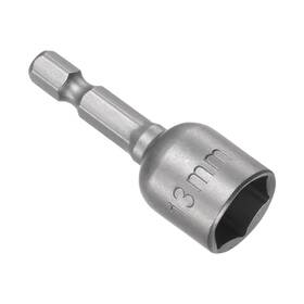 Metallixity 767153669125 1/4 Inch Hex Quick Change 13mm Magnetic Hollow Shaft Nut Setter 48mm Long Metallixity 767153669125 1/4 Inch Hex Quick Change 13mm Magnetic Hollow Shaft Nut Setter 48mm Long