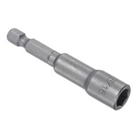 Metallixity 767153669392 1/4 Inch Hex Quick Change 5/16 Magnetic Hollow Shaft Nut Setter 65mm Long