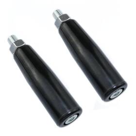 55f65f25f Meuey Lyot Nhvd-/55f65f25f Revolving Handles Lathe Crank Handle Trailer Jack M10 Black