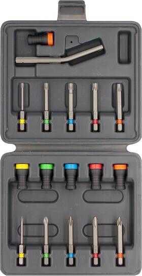 Micaton 414606738960 Magnet Driver Screw Magnetic Screwdriver Attachment Set 17 Pieces New
