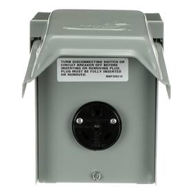B000bqq7u0 Midwest U013p Weatherproof Temporary Rv Outlet 30a Tt-30 Rwr Power Supply 120v
