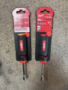 Milwaukee 045242294299 Tool 5/16in Hollow Shaft/hollowcore Magnetic Nut Driver 2pcs