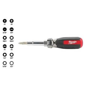 Milwaukee 045242514359 13-in-1 Multi-tip Cushion Grip Combination Screwdriver Milwaukee 045242514359 13-in-1 Multi-tip Cushion Grip Combination Screwdriver