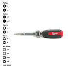 Milwaukee 13-in-1 Multi-bit Screwdrivers Combination Drive Cushion Grip Handle