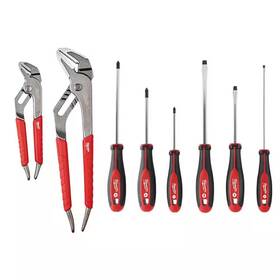 Milwaukee 313018148115 Multi-bit Screwdrivers And Pliers Hand Tool Set 8-piece