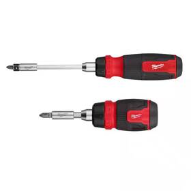 Milwaukee 313037919987 27-in-1 Ratcheting Multi-bit Screwdriver With 8-in-1 Compact Multi-bi