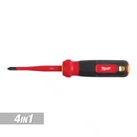 Milwaukee 313053578564 4-in-1 1000v Insulated Slim-tip Multi-bit Screwdriver