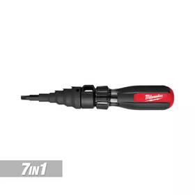 Milwaukee 445003817836 7-in-1 Conduit Reaming Multi-bit Screwdriver Plastic Handle Multibit Milwaukee 445003817836 7-in-1 Conduit Reaming Multi-bit Screwdriver Plastic Handle Multibit