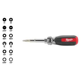 Milwaukee 445033146142 13 Piece Multi-tip Screwdriver Nut Driver Bits Schrader Bit Hvac Tool
