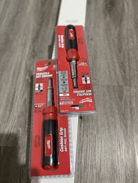 Milwaukee 48-22-2290 Sae Magnetic Nut Driver Hex Cushion Grip Red/black
