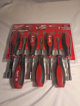 48-22-2448 Milwaukee Metric Hollowcore Nut Driver Set - 7 Pc