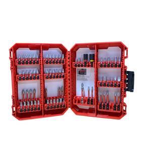 48-32-5154 Milwaukee Shockwave Impact Driver Bit Set Alloy Steel - 69 Pieces