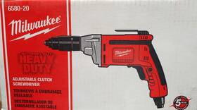 6580-20 Milwaukee Vintage / Milw Screwdrvr Adj Cltch Hvm