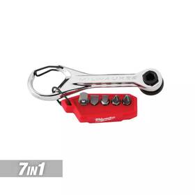 Milwaukee 726084046511 7-in-1 Multi-bit Mini Ratchet Milwaukee 726084046511 7-in-1 Multi-bit Mini Ratchet