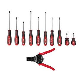 Milwaukee 882346295131 Screwdriver Set With Automatic Wire Stripper And Cutter 11-piece Milwaukee 882346295131 Screwdriver Set With Automatic Wire Stripper And Cutter 11-piece