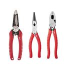 Milwaukee Strippers Pliers With Crimper Corrosion Resistant Lockable 3-piece