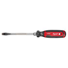 Mt207 Milwaukee Tool 5/16 Inch X 6 Slotted Cushion Grip Screwdriver Made In