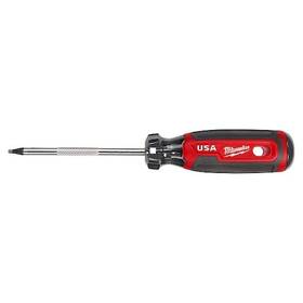 Mt218 Milwaukee Tool 4 Inch No 2 Square Cushion Grip Screwdriver Made In Usa