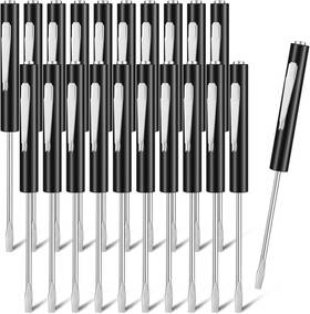 Tc-minatee-399 Minatee 30 Pcs Pocket Screwdriver Mini Tops And Clips Magnetic Slotted Sc
