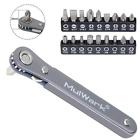 Mlk-53759 Branded Pc Mini Right Angle Hand Offset Ratchet Screwdriver Ratcheting