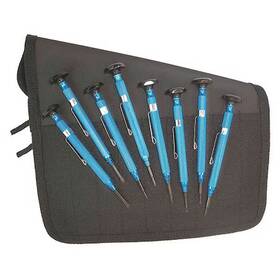 57-0655 Moody Tool Screwdriver Set Slotted/phillips Combo Rev Aluminum 8