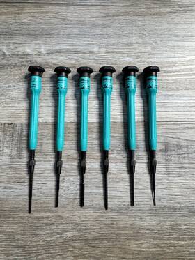 58-0451 Moody Tool Esd Precision Scrwdrvrst Nmpcs8 6lev2 6 Pieces