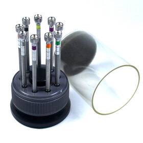 Mt-store 011581224145 New 9 Pcs Precision Watch Flat Blade Slotted Screwdriver Set Watchmakers Tools