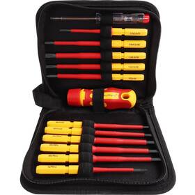 Mulwark 810130870301 13-piece Premium Cr-v Insulated Screwdriver Set With 1000v Tools Includes P