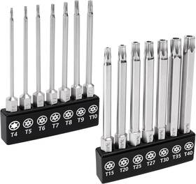 Mlk-53820-01 Mulwark 14pc Security Torx Bit Set 3 Inch Long Tamper Proof Star Screwdriver