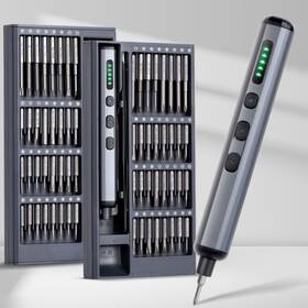 Dd01 Mulzadl Mini Electric Screwdriver Set - 68 In 1 Power With Magnetic Bits