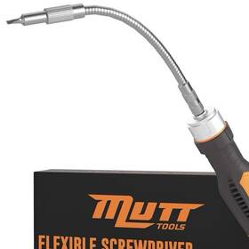 Th106-102 Mutt Tools Flexible Ratcheting Screwdriver Set With Integrated Bit Holder Th106-102 Mutt Tools Flexible Ratcheting Screwdriver Set With Integrated Bit Holder