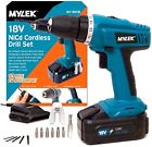 My18vcb Mylek Cordless Drill Diy Combi Driver Screwdriver Fast 5060478890034