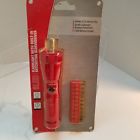 N0b006 Flashlight With Ratcheting Screwdriver New In Pkg 811187016148