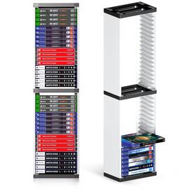 Tp5-0519 Nargos Video Game Storage Stand Tower For Ps5/ Ps4/ Ps3/ Xbox Series S X/xbox One G