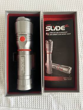 6267 Nebo 645397930112 Slyde Z 4750 Lux Flashlight #6267 Visit The Store