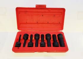 01137b Neiko 745667170764 1/2-inch-drive Allen Socket Set 3in Length 1/2-inch Impact 8-piece